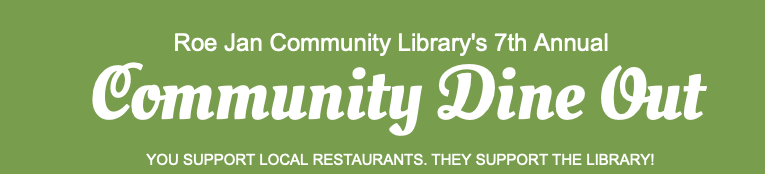 Roeliff Jansen Library’s 7th Annual Community Dine&nbsp;Out
